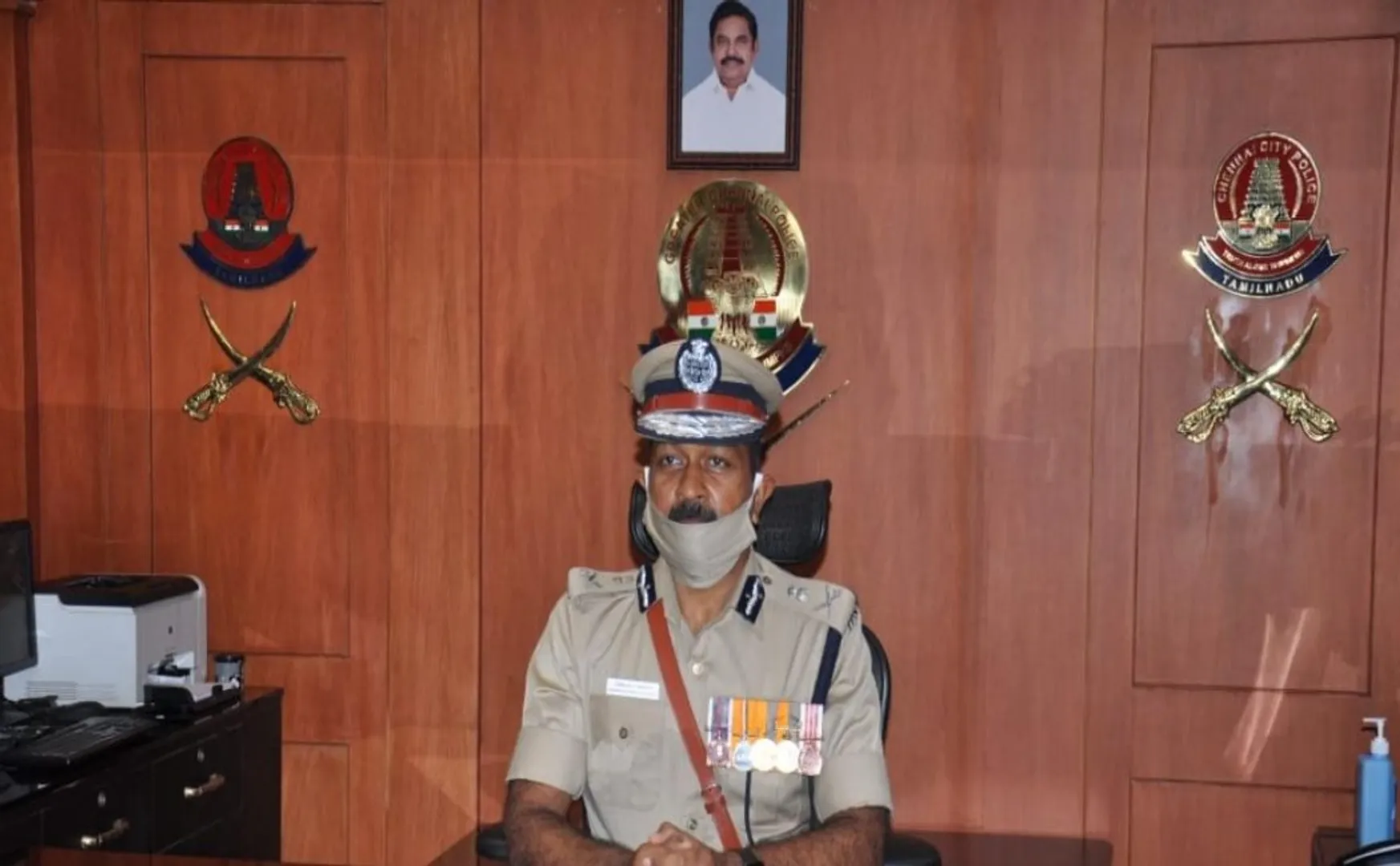 CHENNAI POLICE COMMISSIONER PRESSMEET AT CHENNAI 